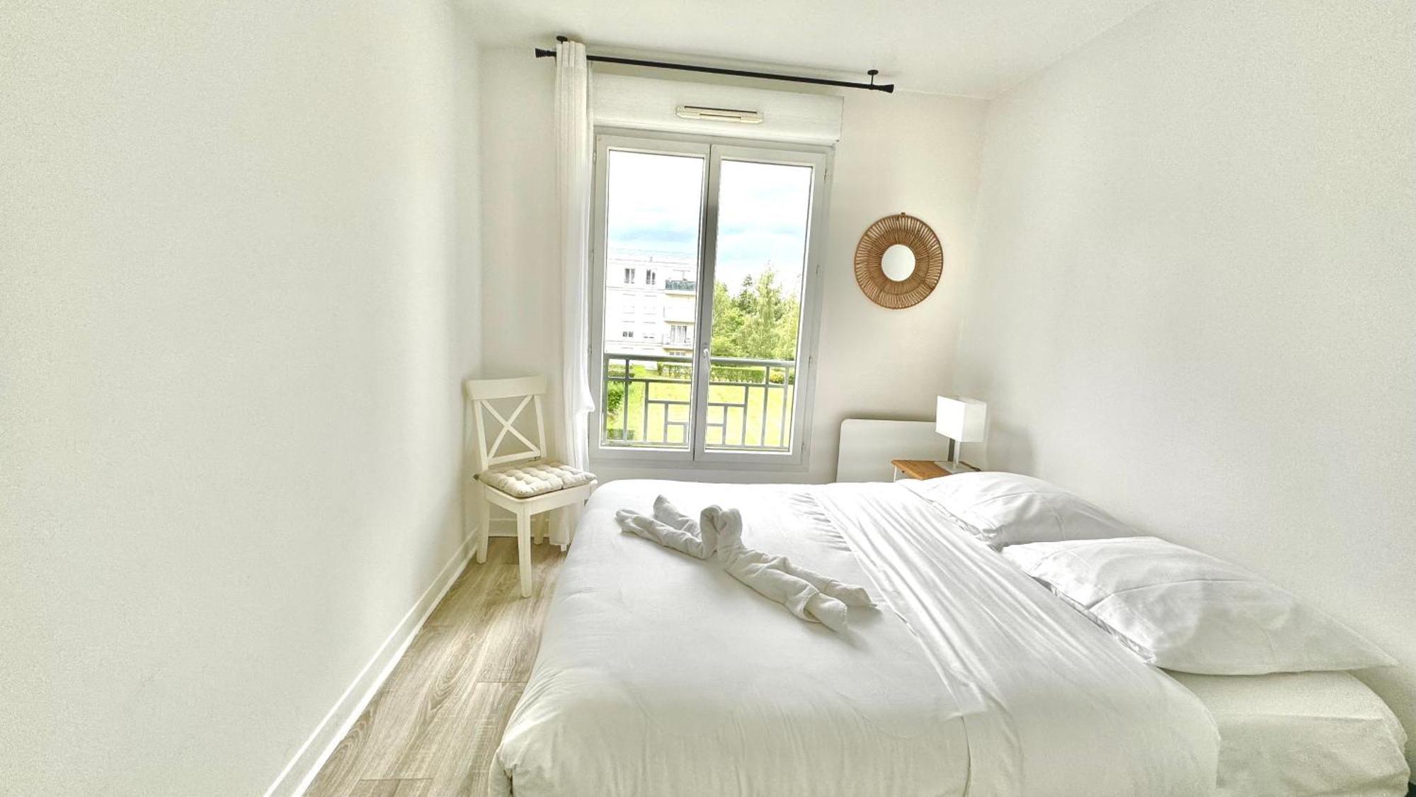 Appartement Central 6 Personnes A 10 Minutes De Disneyland 蒙泰夫兰 外观 照片