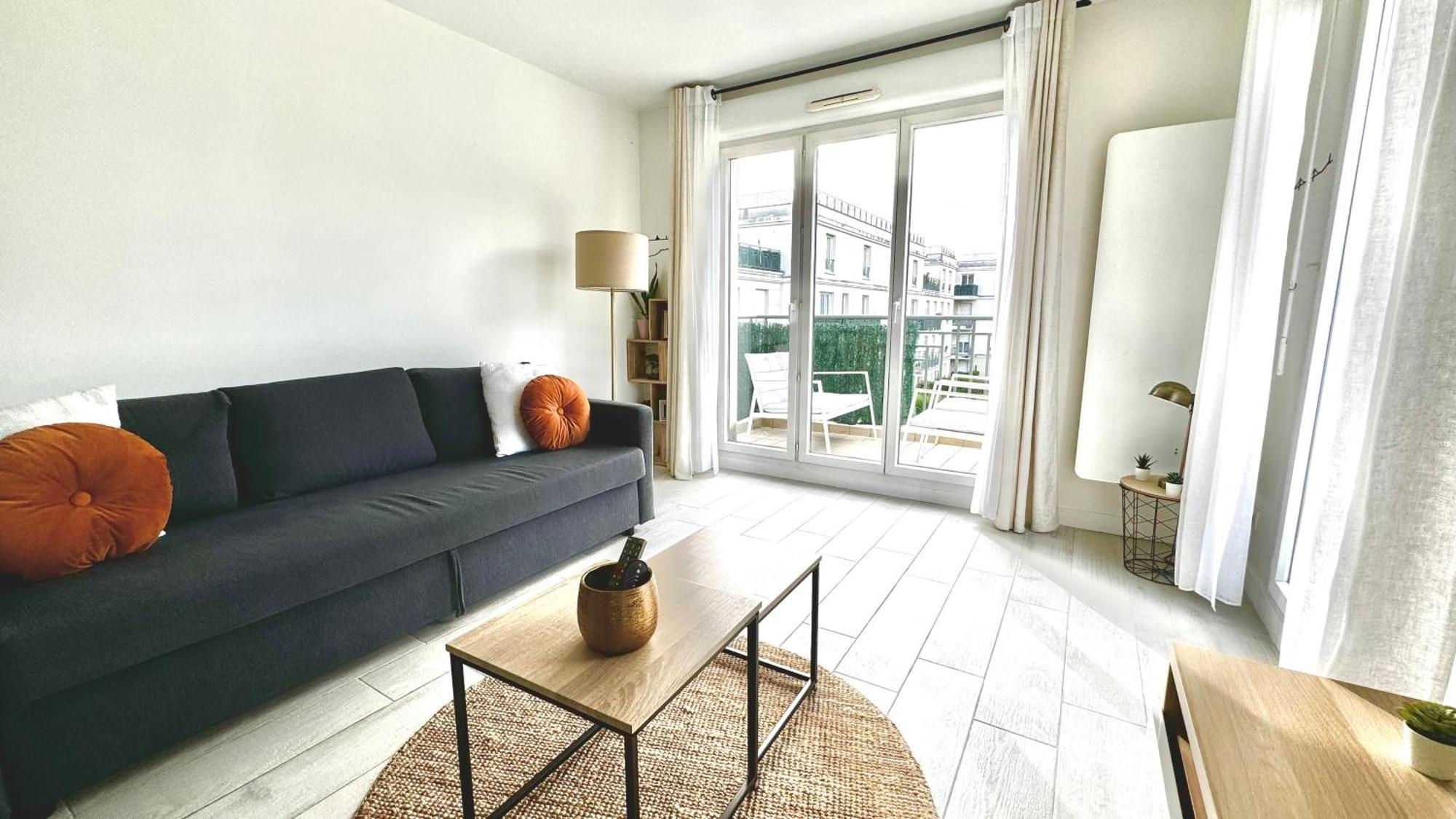 Appartement Central 6 Personnes A 10 Minutes De Disneyland 蒙泰夫兰 外观 照片